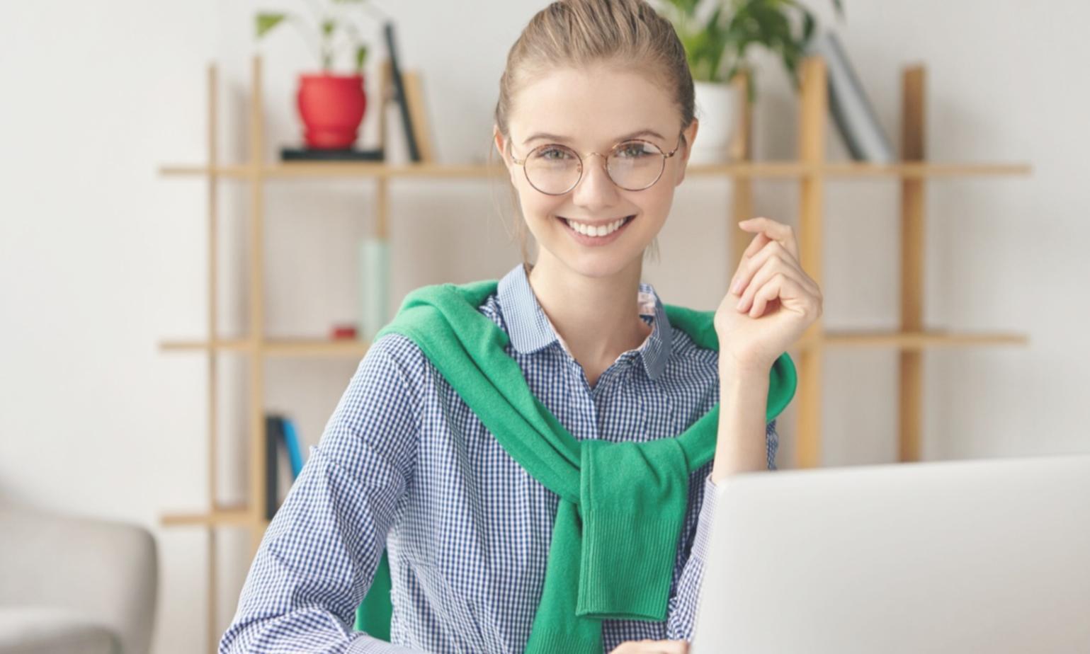 Business professional reviewing financial documents and strategic plans